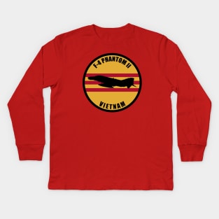 F-4 Phantom Vietnam Kids Long Sleeve T-Shirt